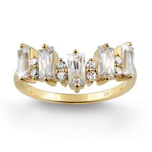 Baguette Beauty Ring