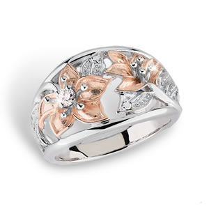 Mothers and Daughters<br>Hope For The Cure Believe In Miracles Ring