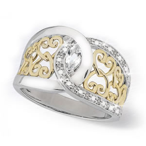 Loves Eternal Embrace Ring