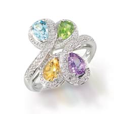 Symphony of Gems Ring