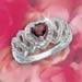 Forever Yours Diamond Heart Ring