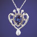 Romance at Sea Jeweled Pendant
