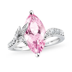 Believe in Miracles®  Hope for the Cure “Tranquility” Ring 