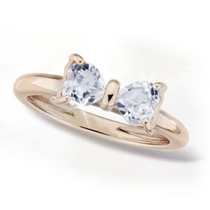 Mother And Daughter Hearts Of Love Ring