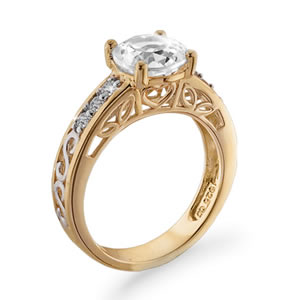 Love Everlasting 2 1/4 Carat Engagement Ring