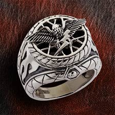 Born To Ride Motorcycle Ring