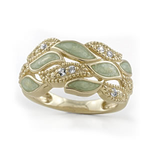Believe In Miracles® “A New Leaf” Ring