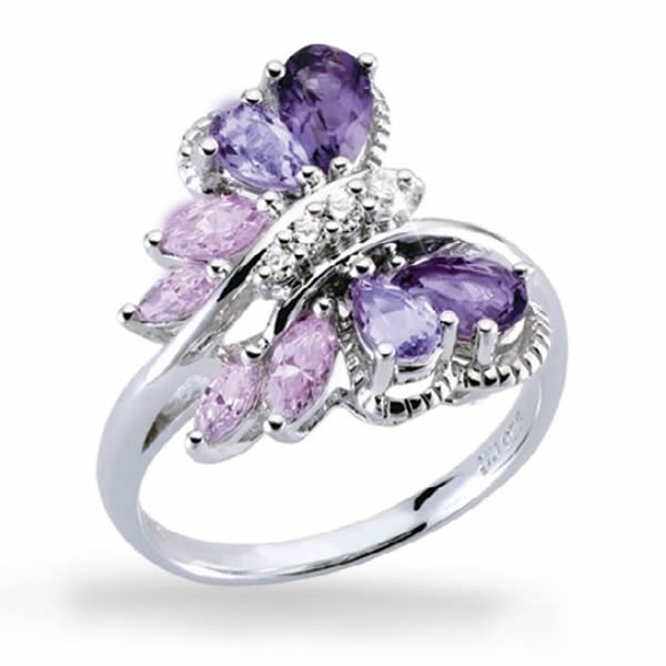 The Concorde Collection Flight of the Jeweled Butterfly Ring - Over 1 ...