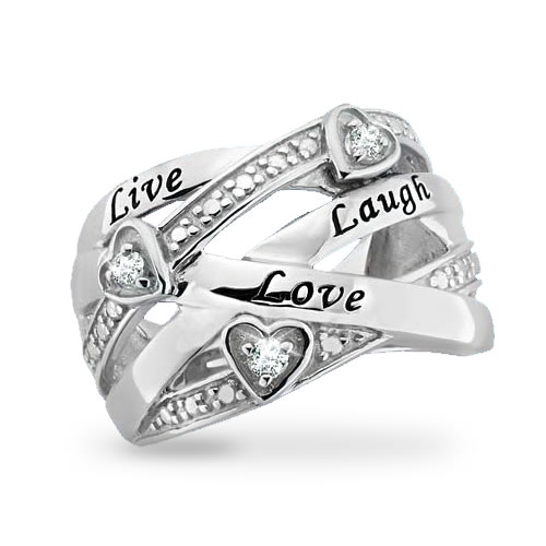 Silver LADIES LOVE RING, Size: Free at Rs 44/gram in Rajkot | ID:  25351104355